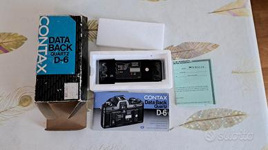 DORSO DATARIO CONTAX D-6 NUOVO