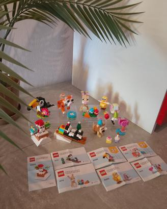 Lotto lego creator animali natale ecc