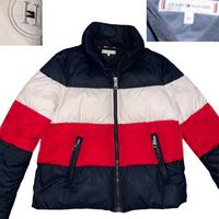 Tommy Hilfiger Flag Puffer Jacket Donna Taglia M