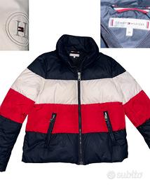Tommy Hilfiger Flag Puffer Jacket Donna Taglia M