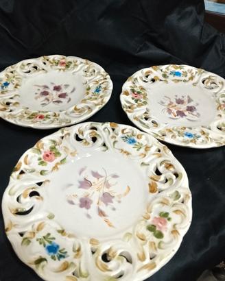 antichi piatti dipinti a mano Zab Italy