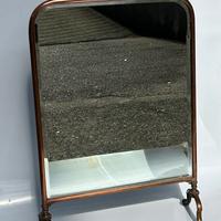 Specchio da tavolo ottone vintage anni 50