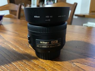 Obiettivo Nikkor 35 mm 1:1.8