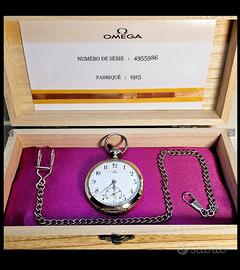 OMEGA DA TASCA argento 800  OROLOGIO 1915