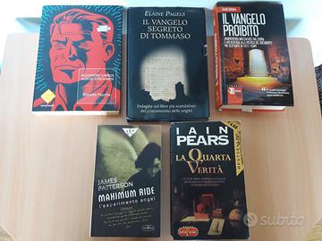 Thriller/horror/fantasy/fantascienza