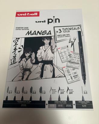 Set per disegno stile manga