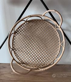 Porta torta/vassoio 30D in metallo, robusto, nuovo