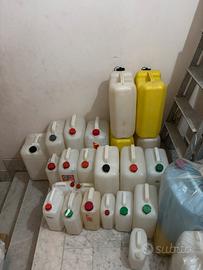 Taniche e fusti in plastica varie misure