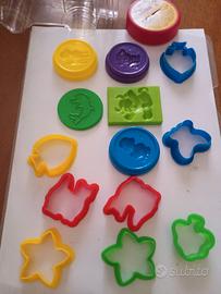 SET 13 FORMINE NUOVE PER PLASTILINA
