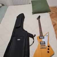 chitarra elettrica harley benton explorer