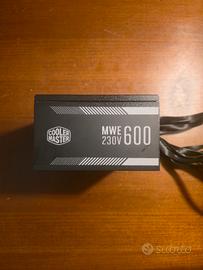 Alimentatore Cooler Master MWE 600 White-v2 600W