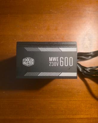 Alimentatore Cooler Master MWE 600 White-v2 600W