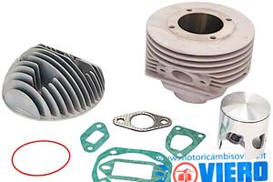 Kit Gruppo termico Malossi MHR 130cc D. 57.5 allu