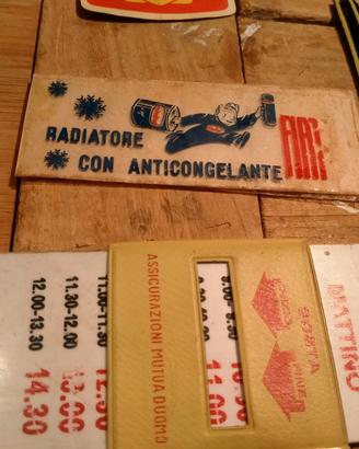 parchimetro auto e indicatori service olio motore 
