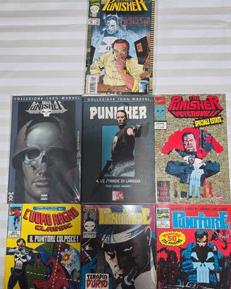 Lotto 7 albi The Punisher/il Punitore