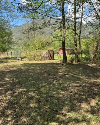 Spiaggia privata - Lago Levico - accesso con auto
