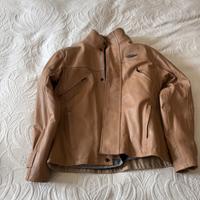 Giacca in pelle moto donna