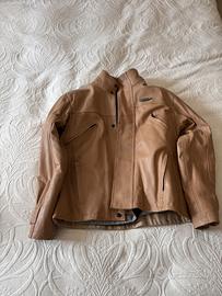 Giacca in pelle moto donna