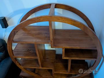 Libreria Legno Massello