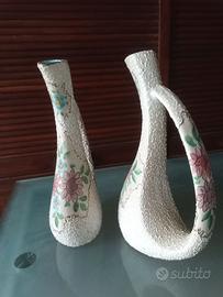 Due vasi ceramica santarelli anni 50