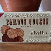 Scatola latta motta vintage