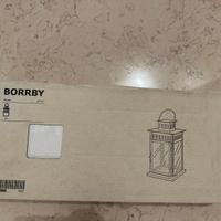 Lanterna da interno/esterno bianco, 44 cm