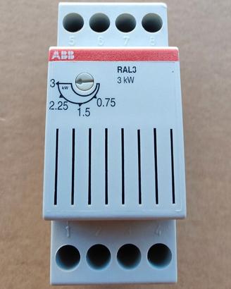 Relè di massimo consumo ABB RAL3 3kW