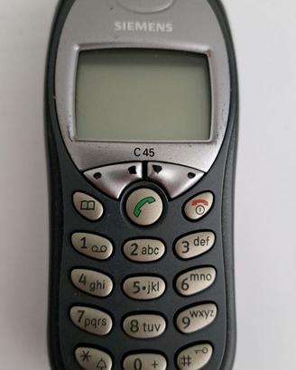 Cellulare Siemens C45 vintage, non si accende, sol