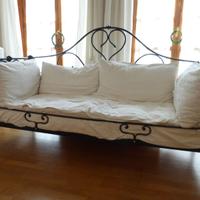 divano in ferro battuto