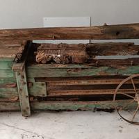 Antica Pressaforaggi man. imballatrice in. 900