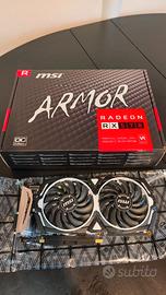 AMD MSI Radeon RX 570 ARMOR 4 Gb