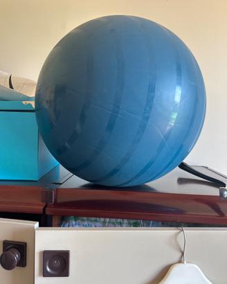 Gym ball blue già gonfiata