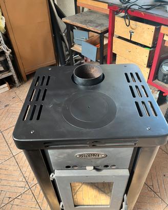 Stufa a legna ventilatta