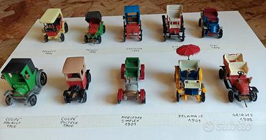 14 rari Modellini Auto d’Epoca (1892-1928)