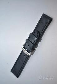 Cinturino in Pelle Blu per Orologio con Cassa da 2