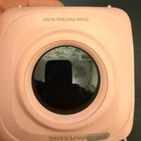 Macchina fitografica con stampa