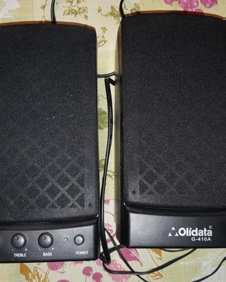 Casse pre amplificate olidata model: g-410a