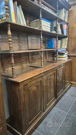 GRANDE LIBRERIA ANTICA DA FARMACIA A GIORNO  