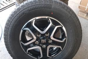 Cerchi lega fiat + pneumatici 4 stagioni camper