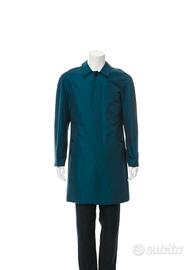 Burberry Oakham cappotto Blue petrol taglia M