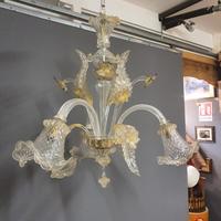 lampadario in vetro di murano 