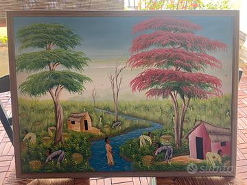 Quadro in tela arte dominicana