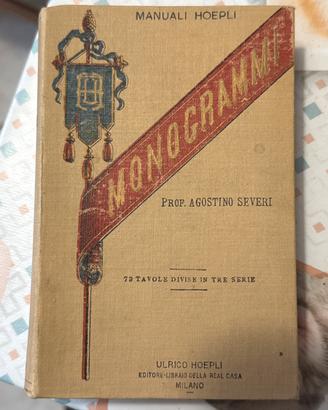 Hoepli monogrammi 1895 agostino severi