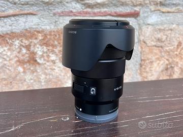 Obbiettivo sony APS-C