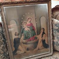 Arte devozionale:quadro con immagine sacra