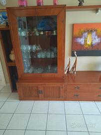 Soggiorno in legno 