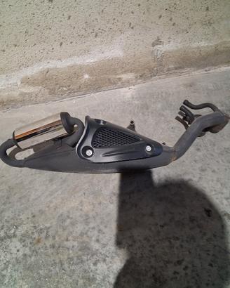 scarico  originale scooter aprilia sr 50 r