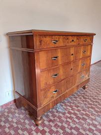 Cassettiera in legno verniciato