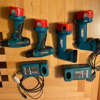 Makita trapano avvitatore lampada
