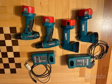 Makita trapano avvitatore lampada